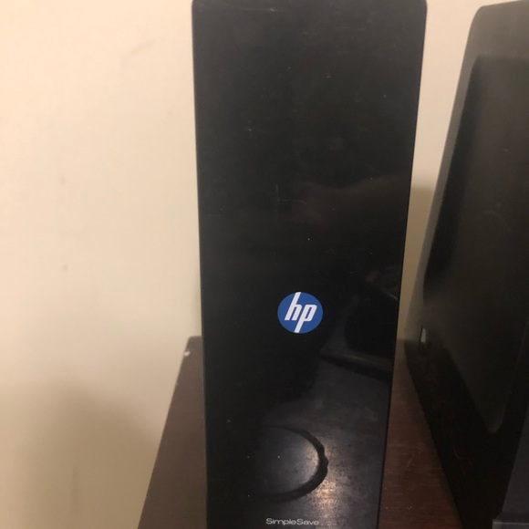 HP 1 terabyte external hard drive used once